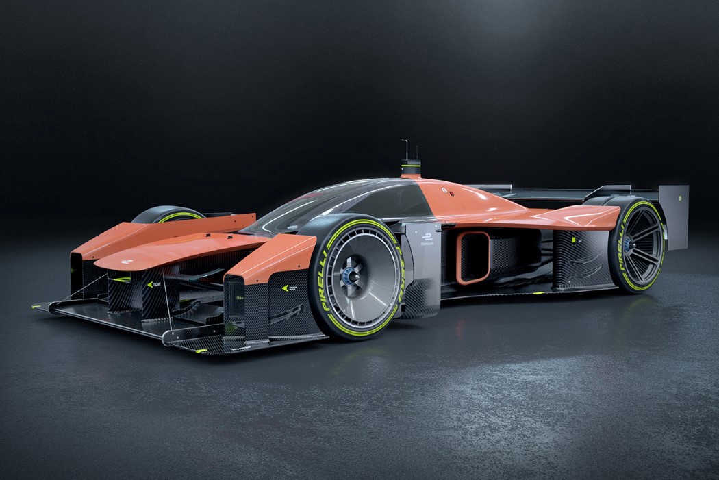 未来前卫封闭电动的meelis lillemets一级方程式赛车