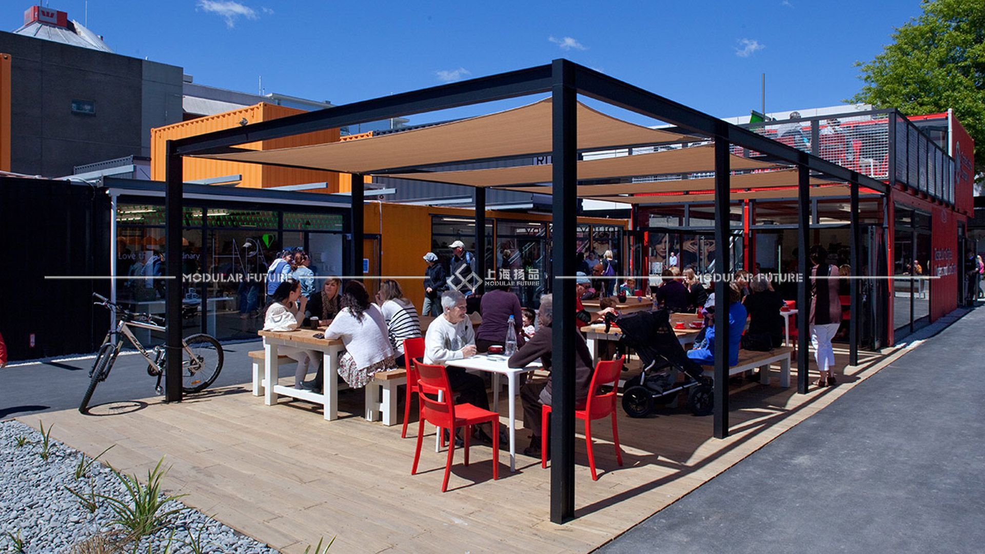 想要做网红打卡商业街 这样的集装箱商业街你一定要了解一下