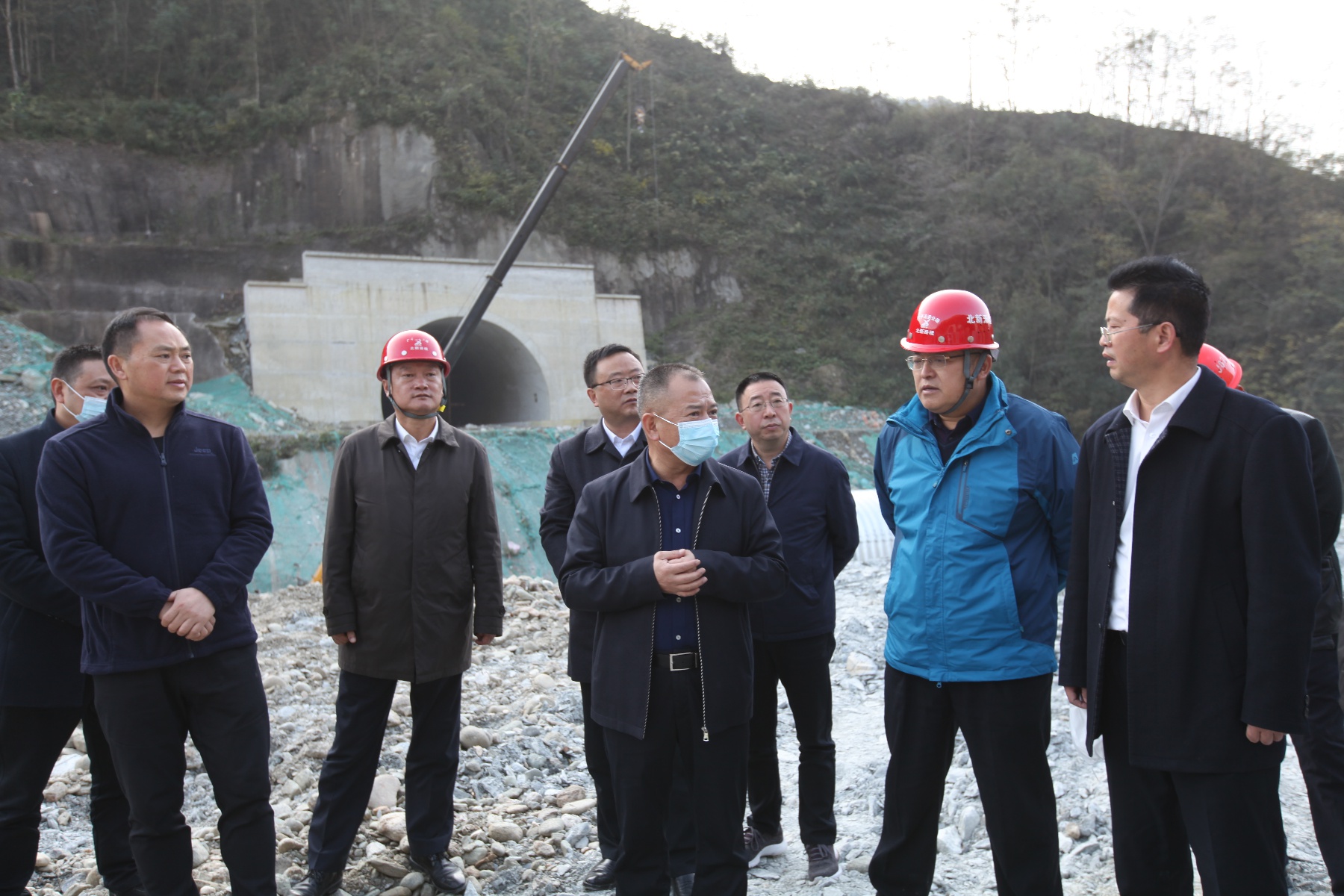陈正永常委调研广平高速公路项目建设