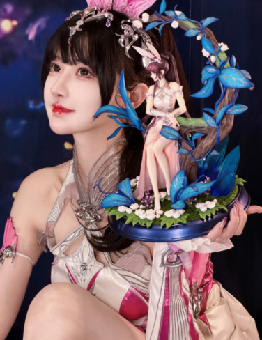 露儿大魔王cos小舞,尽显灵动,可爱,网友:简直是小舞本舞!