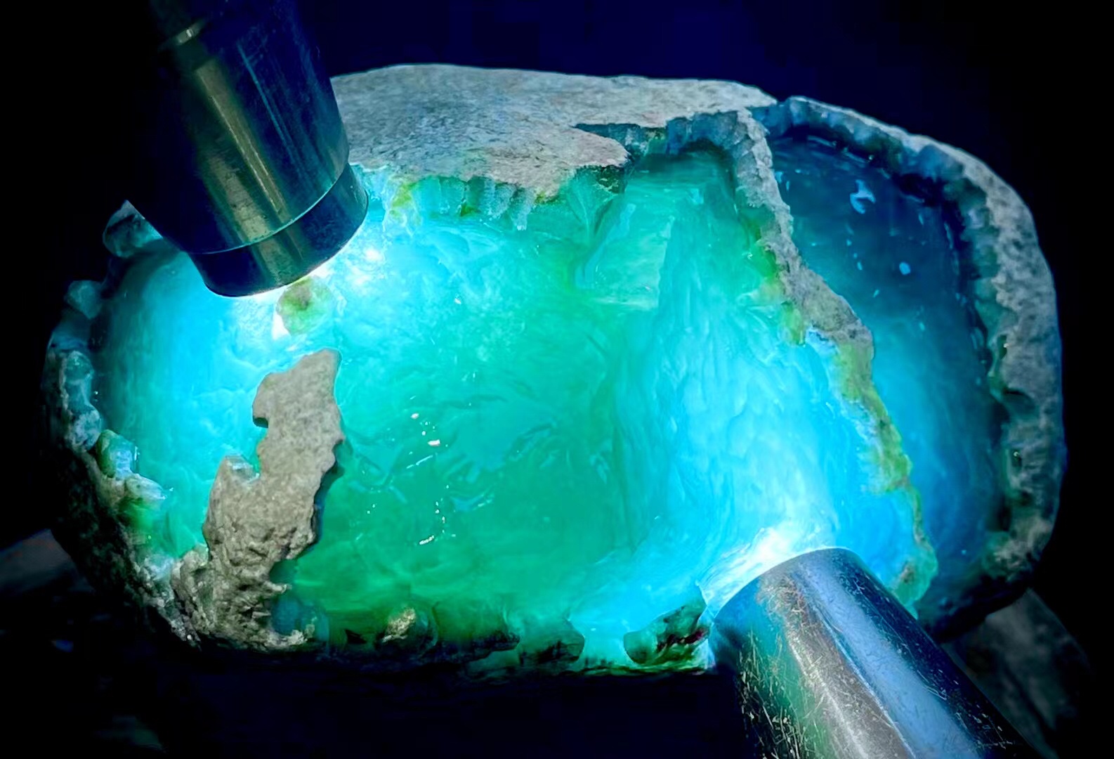 莫西沙天空蓝冰料