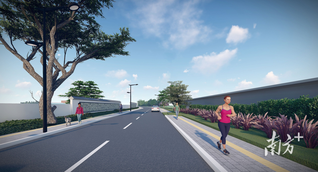 预计年底完工,黄江芙蓉路,拥军一路改造工程效果图来了
