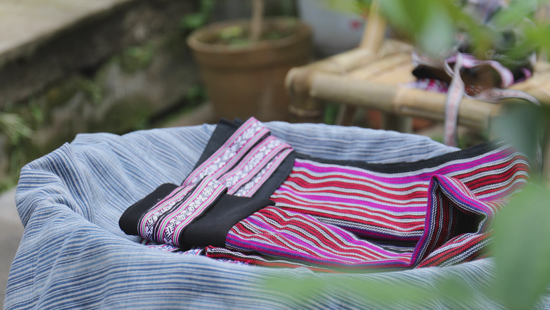 看!客家冬头帕的正确打开方式