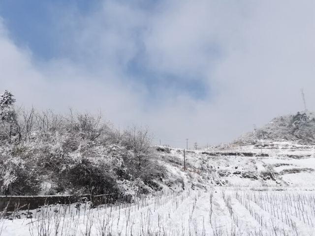 富源黄泥河:大雪融化中的村庄