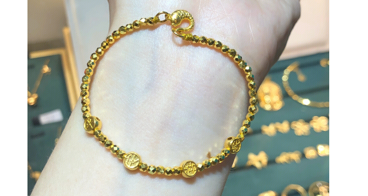 黄金带着发黑说明什么