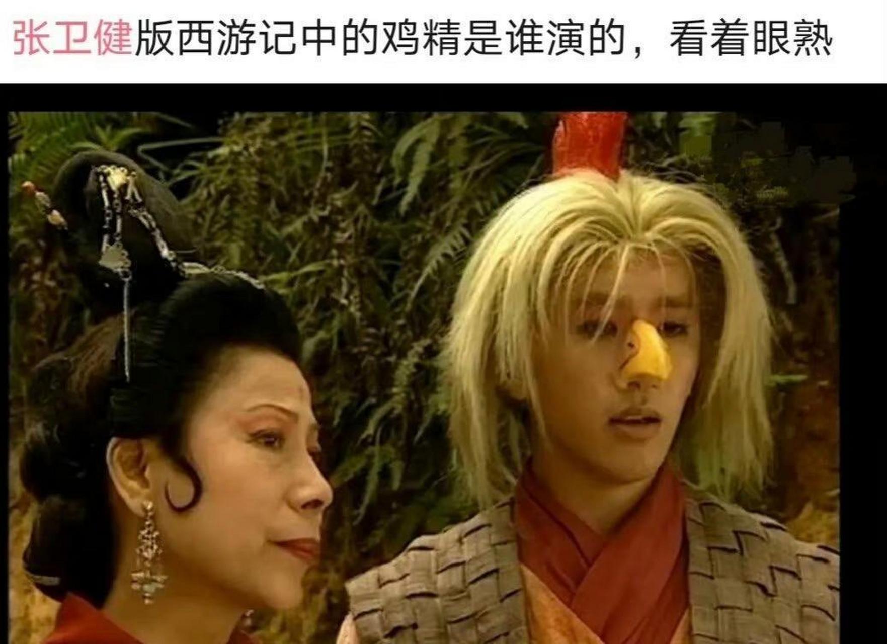 张卫健版《西游记》中鸡精是谁演的,看着眼熟.[偷笑]