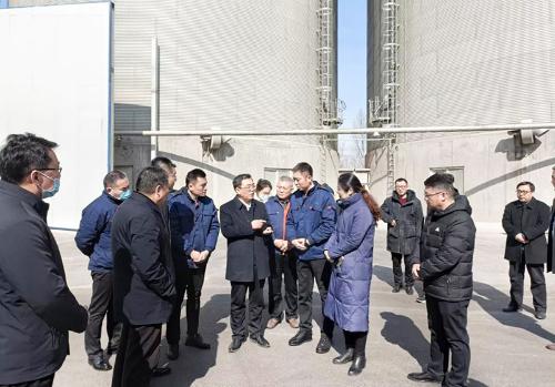 肥城市委副书记,市长展延安调研生态环境工作
