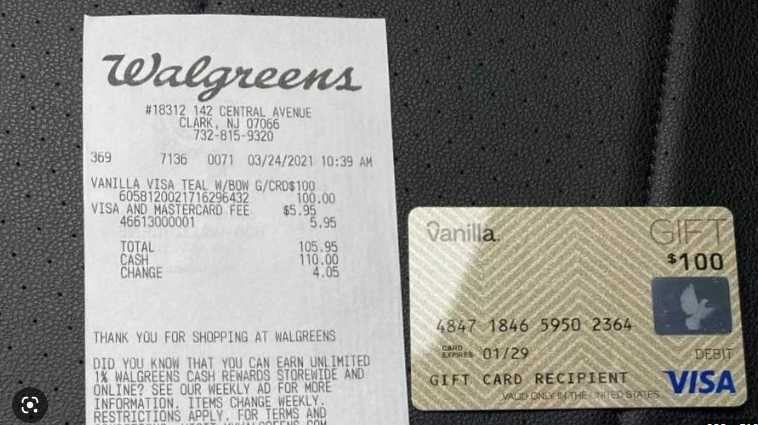 2023年国外各种礼品卡,香草卡是做什么的?