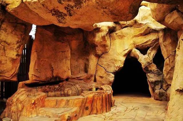 北京溶洞 怀柔水泥假山假树溶洞施工厂家 昌平假山假树造景