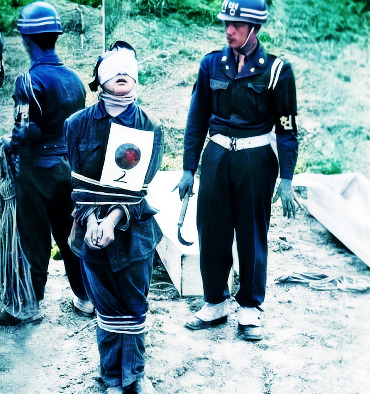 1950年,韩国济州岛一名女囚犯面临死刑