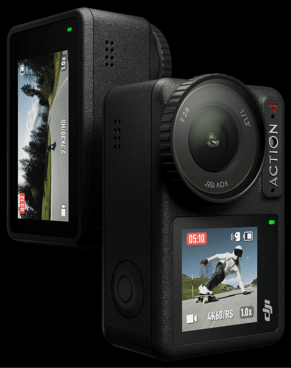 大疆推出 osmo action 4:具备先进功能的旗舰运动相机