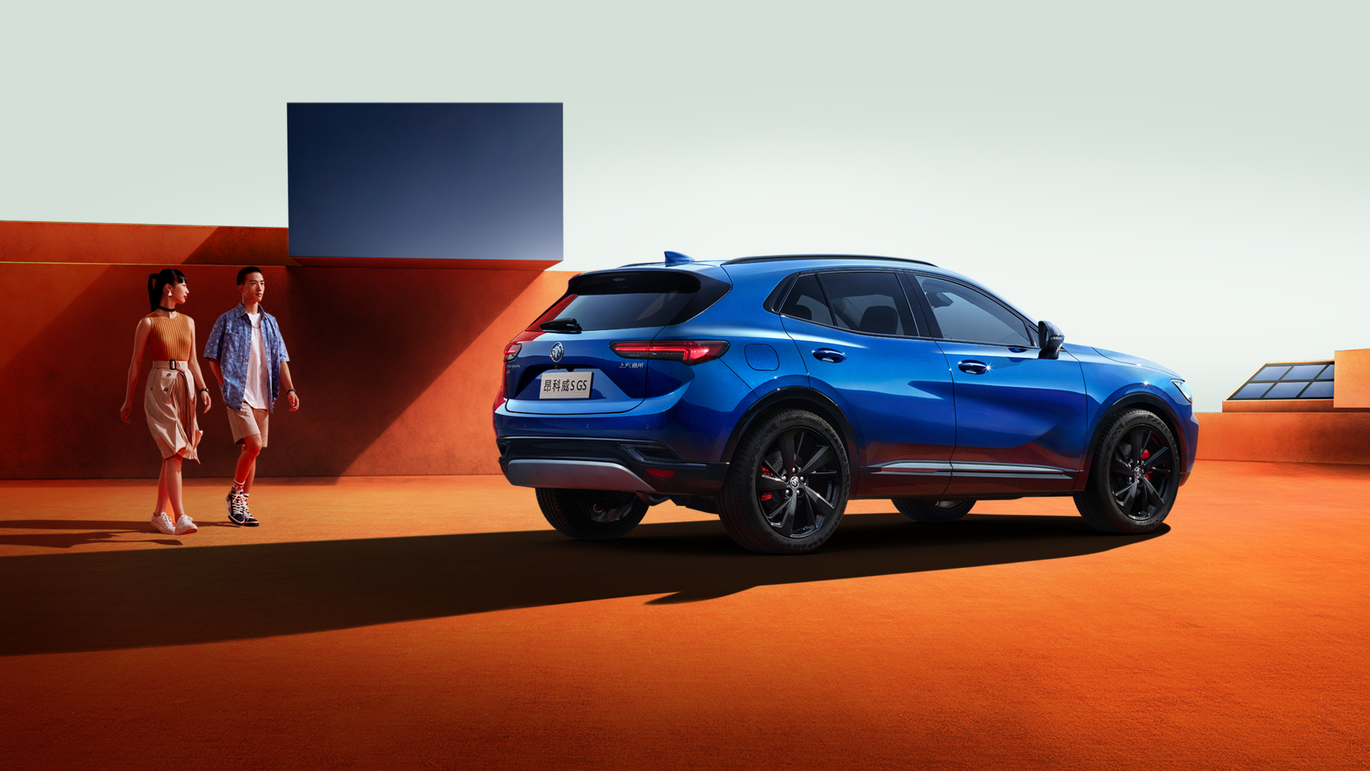 昂科威s gs天生运动,破风向前