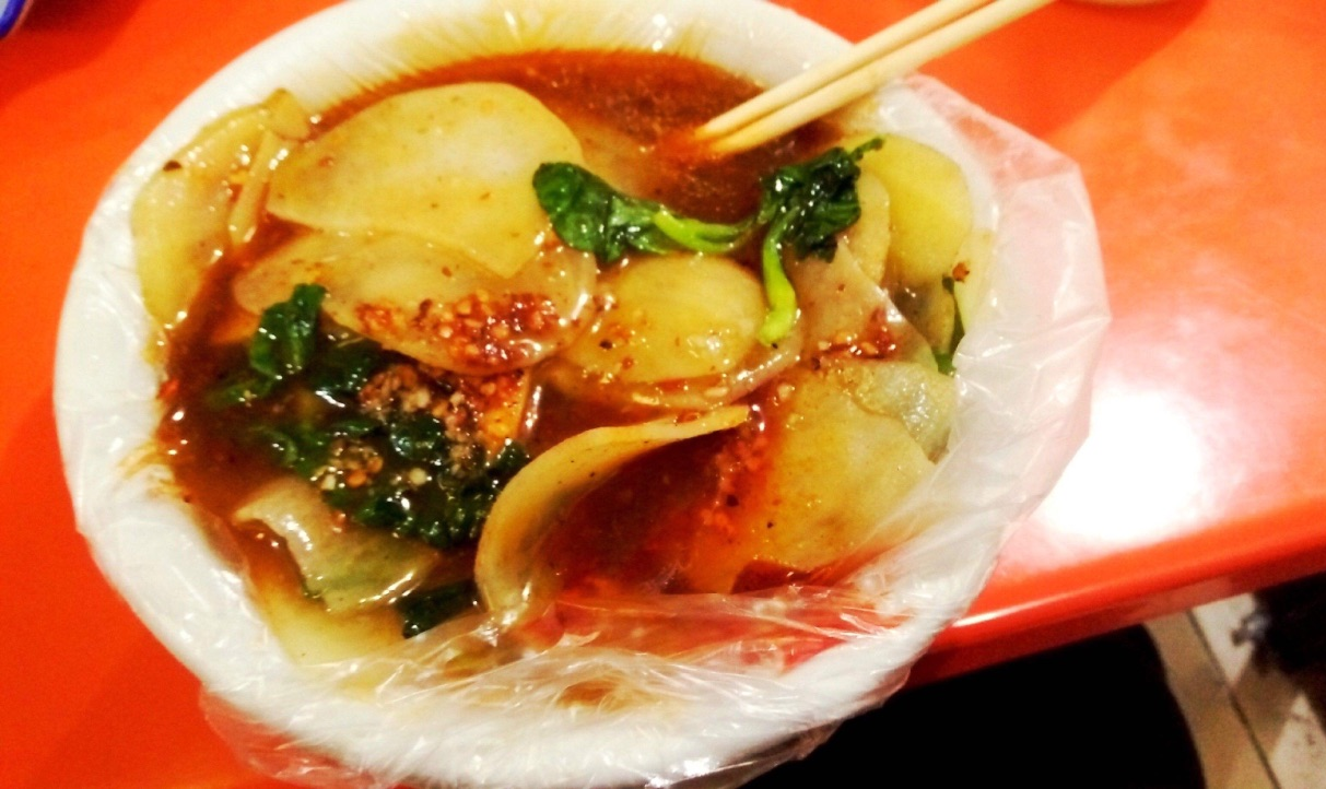 淮南土豆片的制作方法