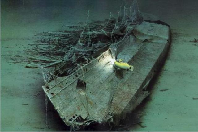 毛里塔尼亚号邮轮残骸图片