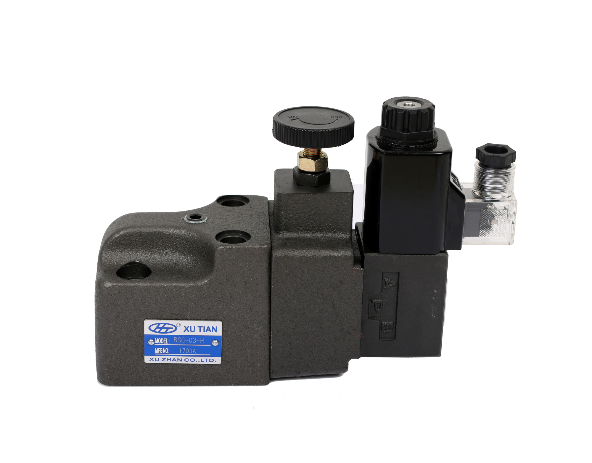 先导式溢流阀,电磁控制溢流阀