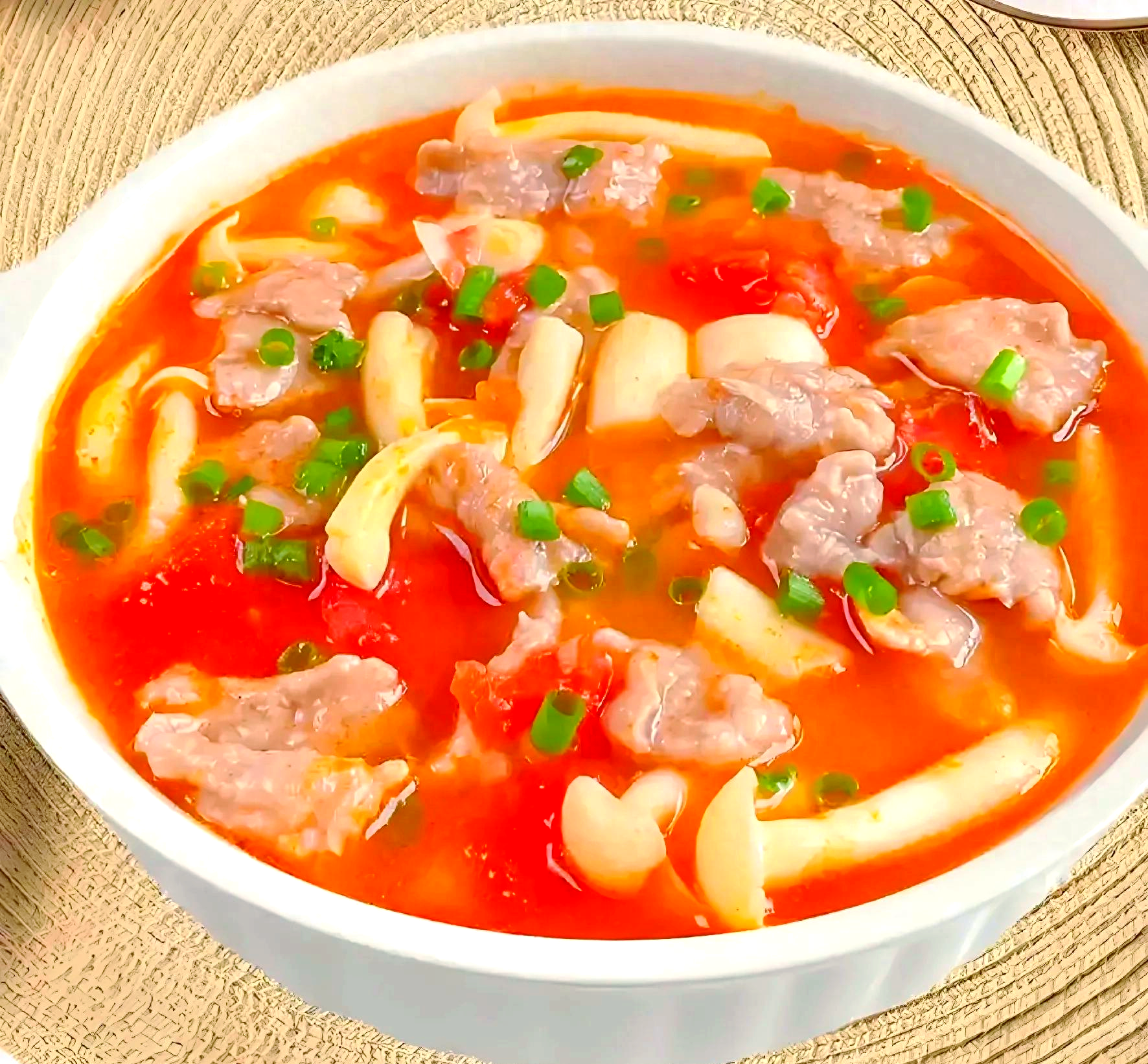 家常美味:酸甜浓郁的番茄滑肉