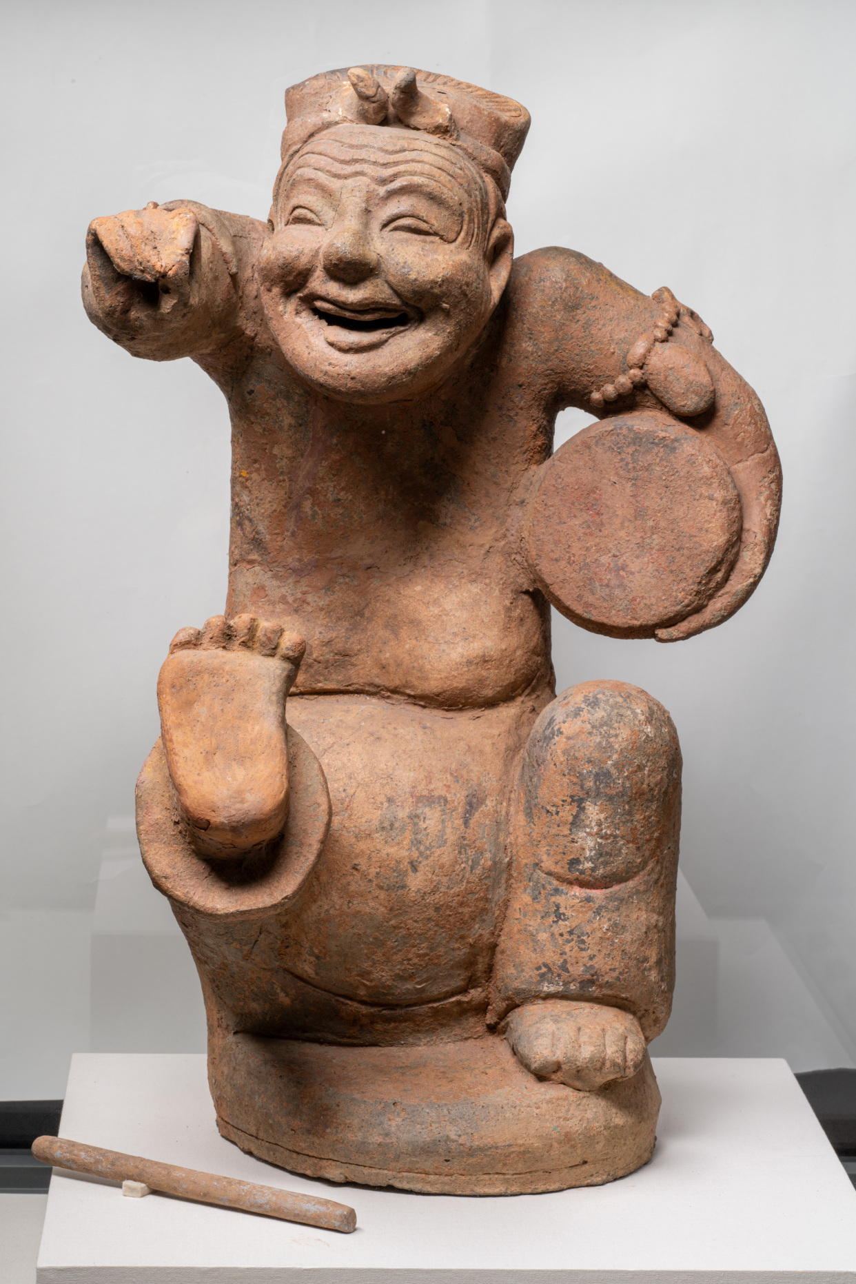 《测试》击鼓说唱俑英文版