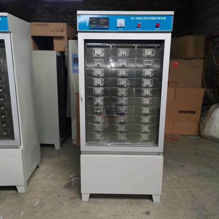 hby-30 水泥恒温水养护箱 配滑动轮导轨