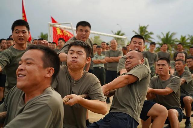 冬季军人运动会图片