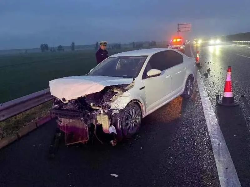 5月4日,高速临清大队民警接到一则警情,称在辖区s39德上高速117公里