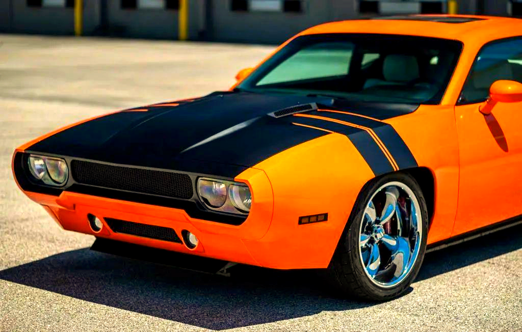 道奇挑战者变形普利茅斯gtx:经典与现代的融合