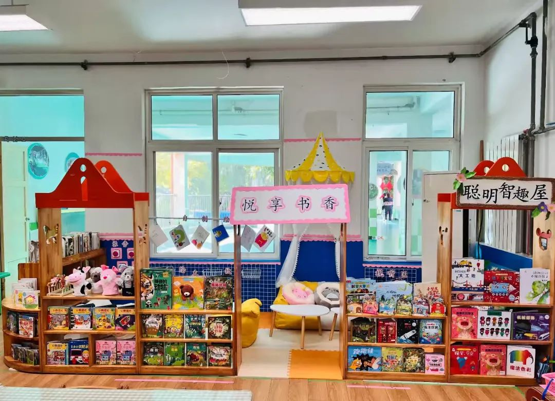 巨野县实验幼儿园创设多样化图书区,引领幼儿成长
