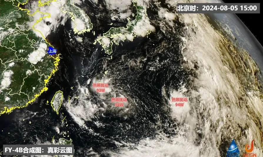 台风胚胎活跃,上海高温掌控者副热带高压即将断裂,酷热马上终结?