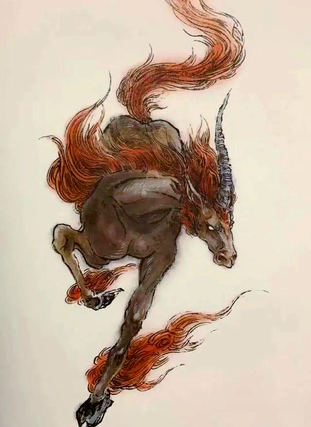 山海经代表月亮的神兽