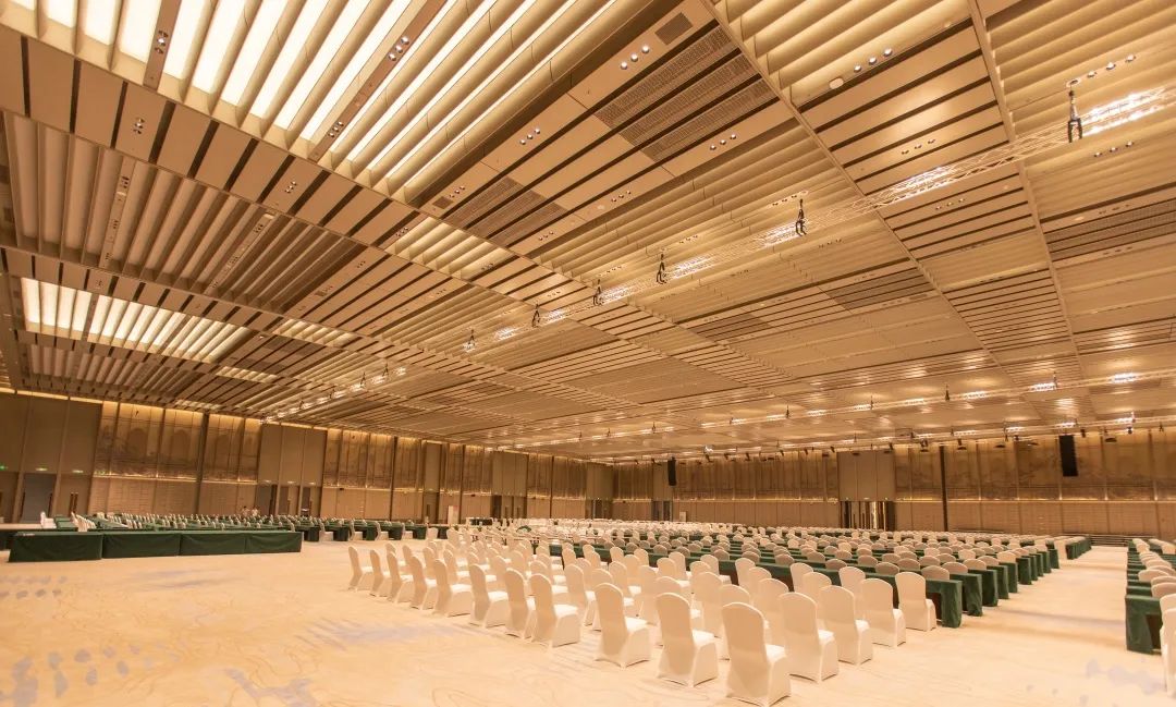 山水景观,江南韵味!中建八局宁波国际会议中心迎来首场活动