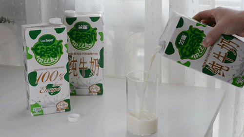 元气早餐喝一杯兰雀lacheer进口牛奶,让你一天能量满满