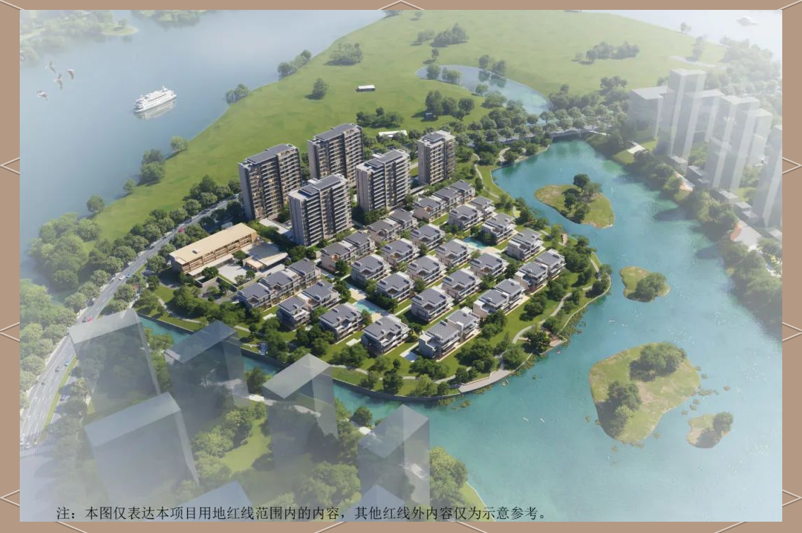 宁波江北区湾头项目规划方案公示,含小高层和排屋住宅