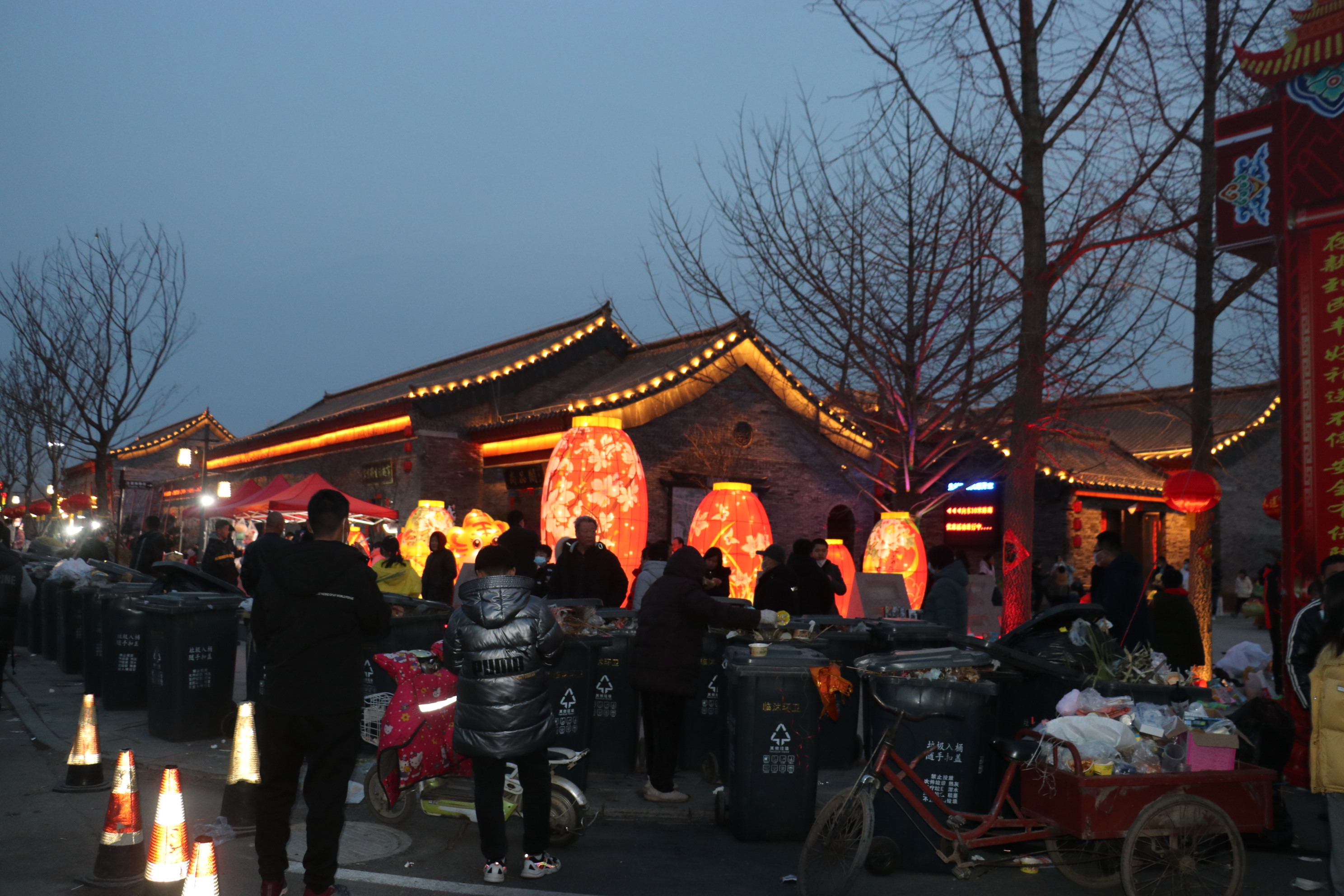 朱村灯会图片