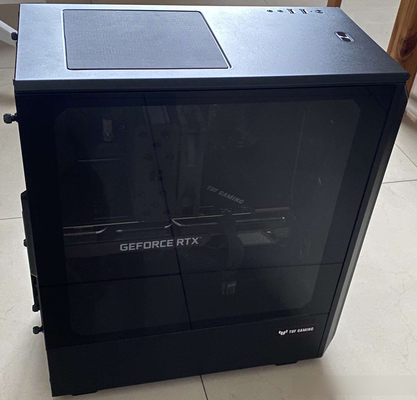 追风者phanteks p300 air机箱实拍
