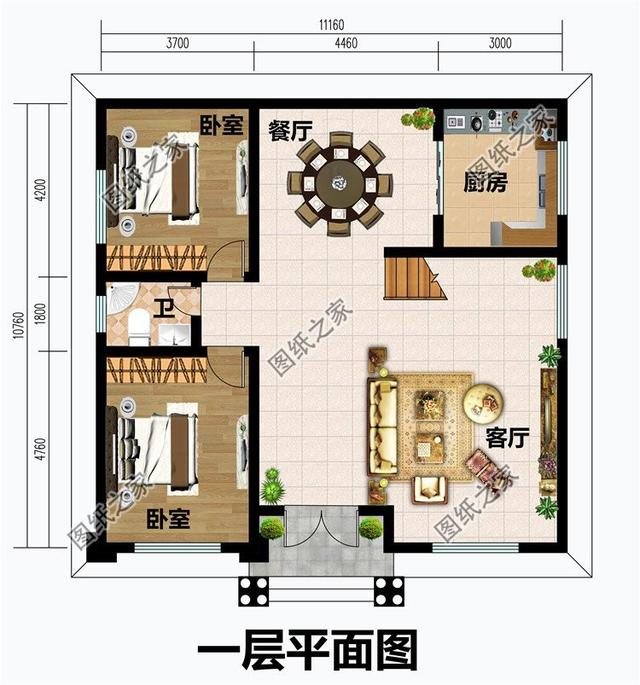 農村新式二層半小別墅,優雅外觀居住放心的心靈港灣