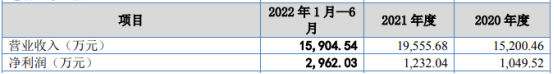 伊宝馨将在新三板挂牌上市 2022年1月-6月营收1.59亿元