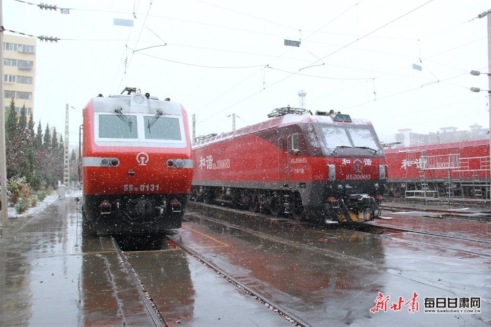 兰州西机务段以"雪"为令,强化安全生产各项工作