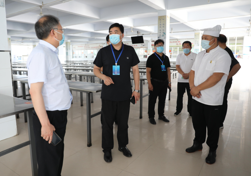 赵现科对我区2021年高考工作进行再调度再检查