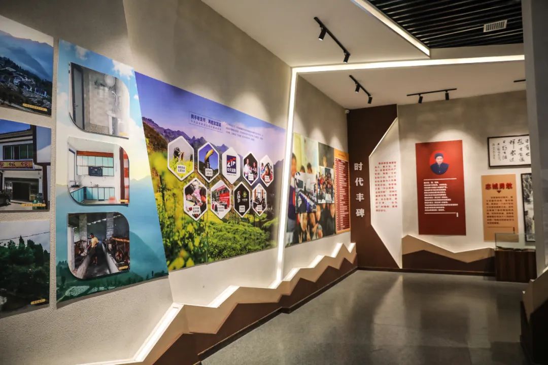 你可以到陈列馆看展