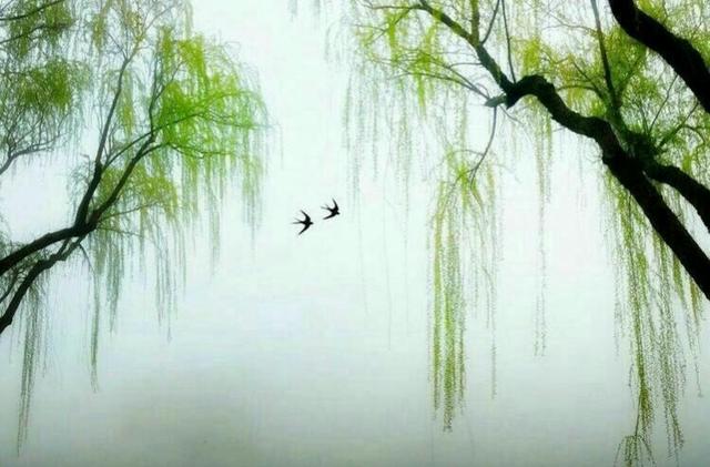 上联:花香诱人醉,下联:柳绿飞燕痴