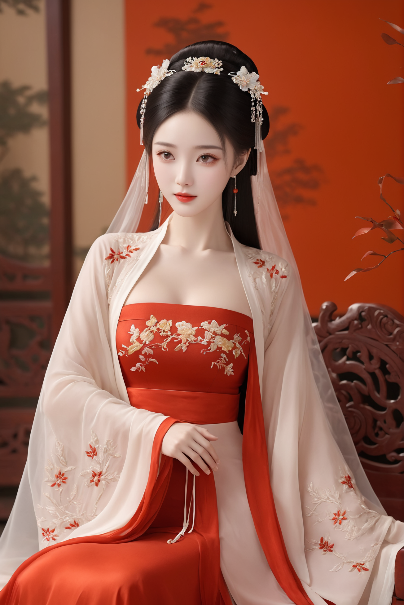 汉服美图,不仅是它的华美,更爱它那古色古香的韵味