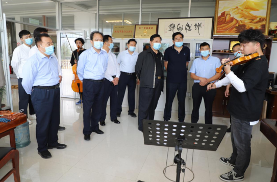 河南省老促会副会长卢长健调研驻马店革命老区乡村振兴情况