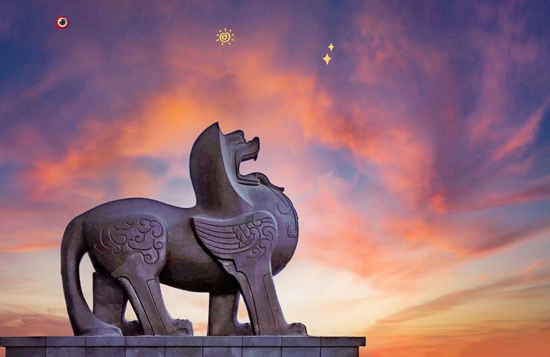 天气凉了 给南京的地标穿上毛衣吧!