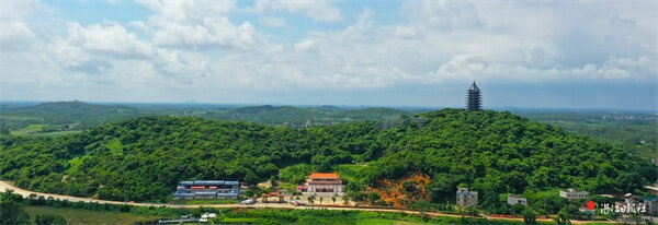 廉江市文旅融合名片谢鞋山文秀塔完成内部修缮