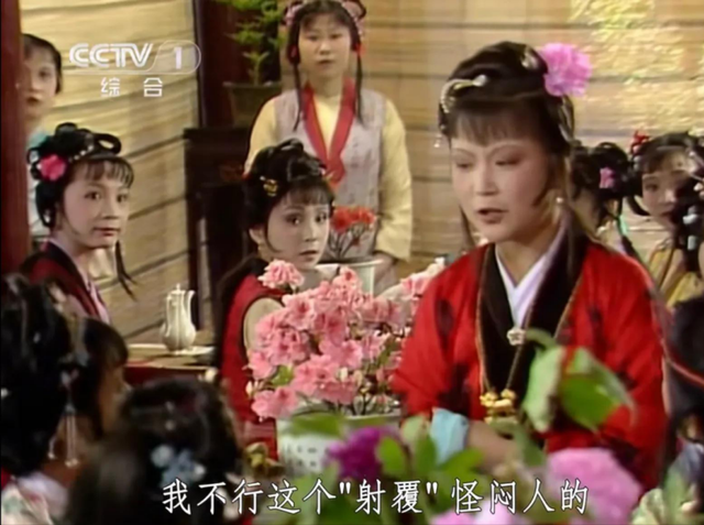 红楼梦 芍药栏群芳祝寿 抓阄行令划拳还是射覆 史湘云抢风头被罚酒