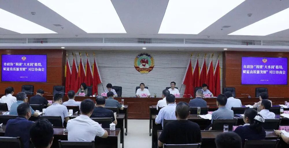六安市政协会议聚焦大水利格局与高质量发展