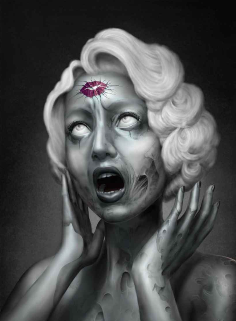 在太平间展出的死亡画作——米切尔的神秘主义绘画