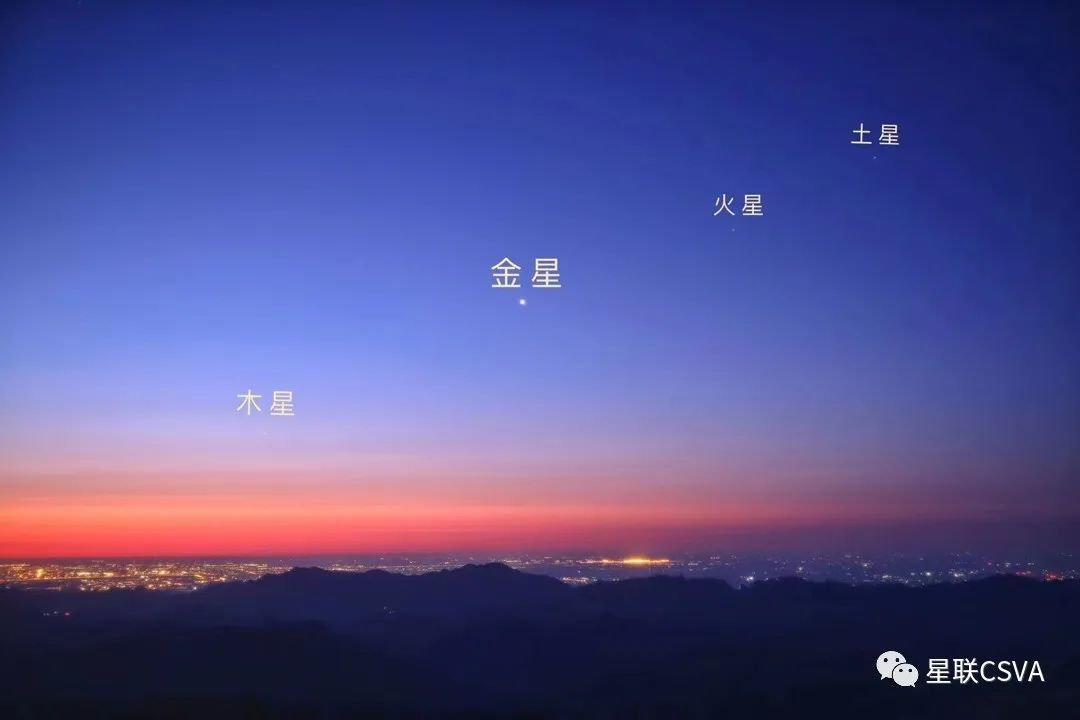 2022五星连珠图片