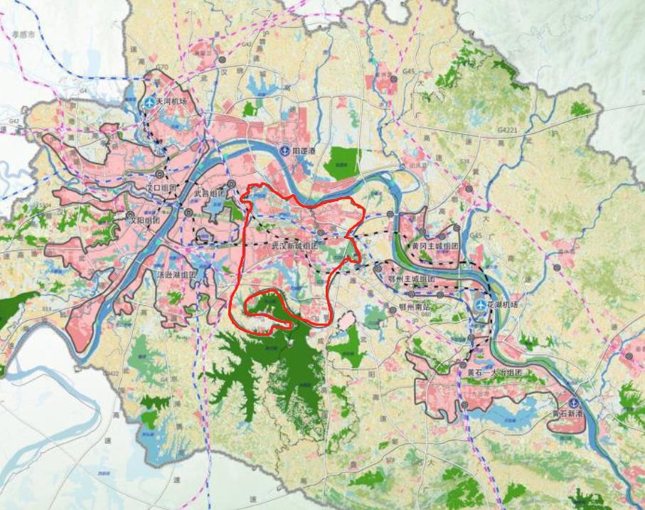 武汉临空新城2025规划图片