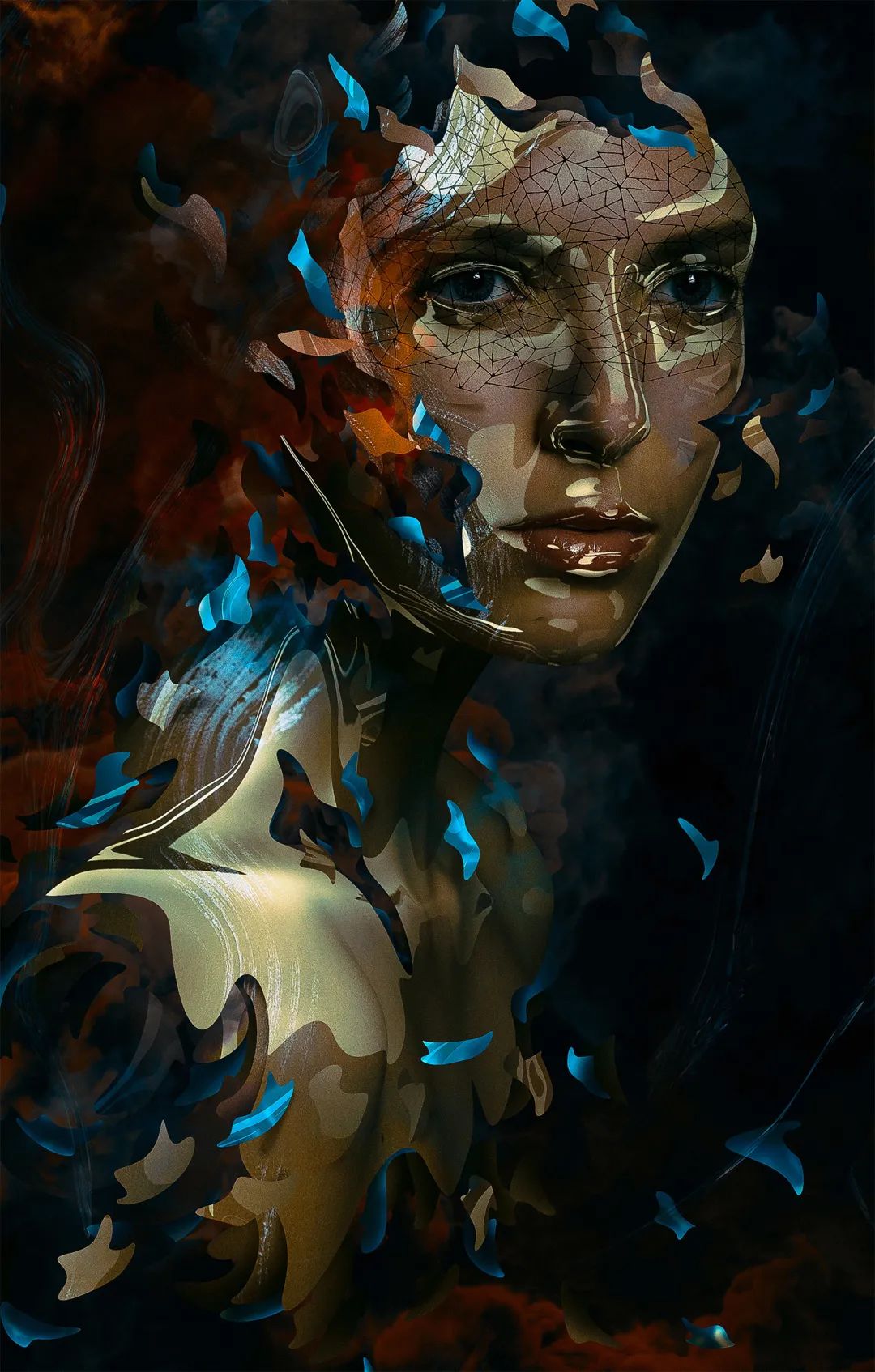 令人难以置信的解构肖像