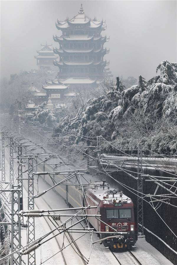 武汉雪景图片